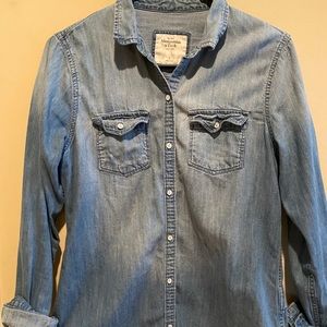 Abercrombie denim button up